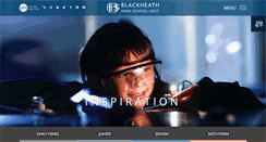 Desktop Screenshot of blackheathhighschool.gdst.net